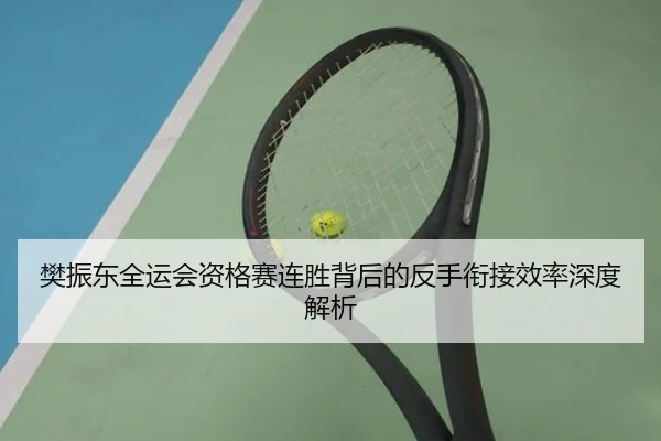 樊振东全运会资格赛连胜背后的反手衔接效率深度解析